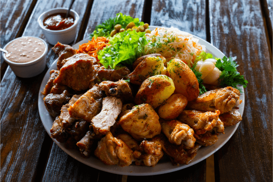 Шашлык и горячие блюда