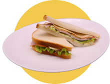 Сэндвич с ветчиной / У Пунтуса