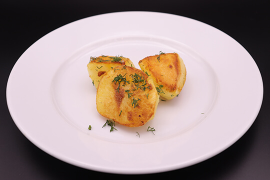 Картофель отварной обжаренный