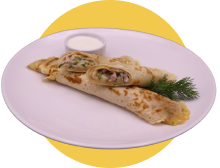 Блинчики с ветчиной и сыром / У Пунтуса