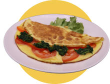 Омлет с овощами / У Пунтуса